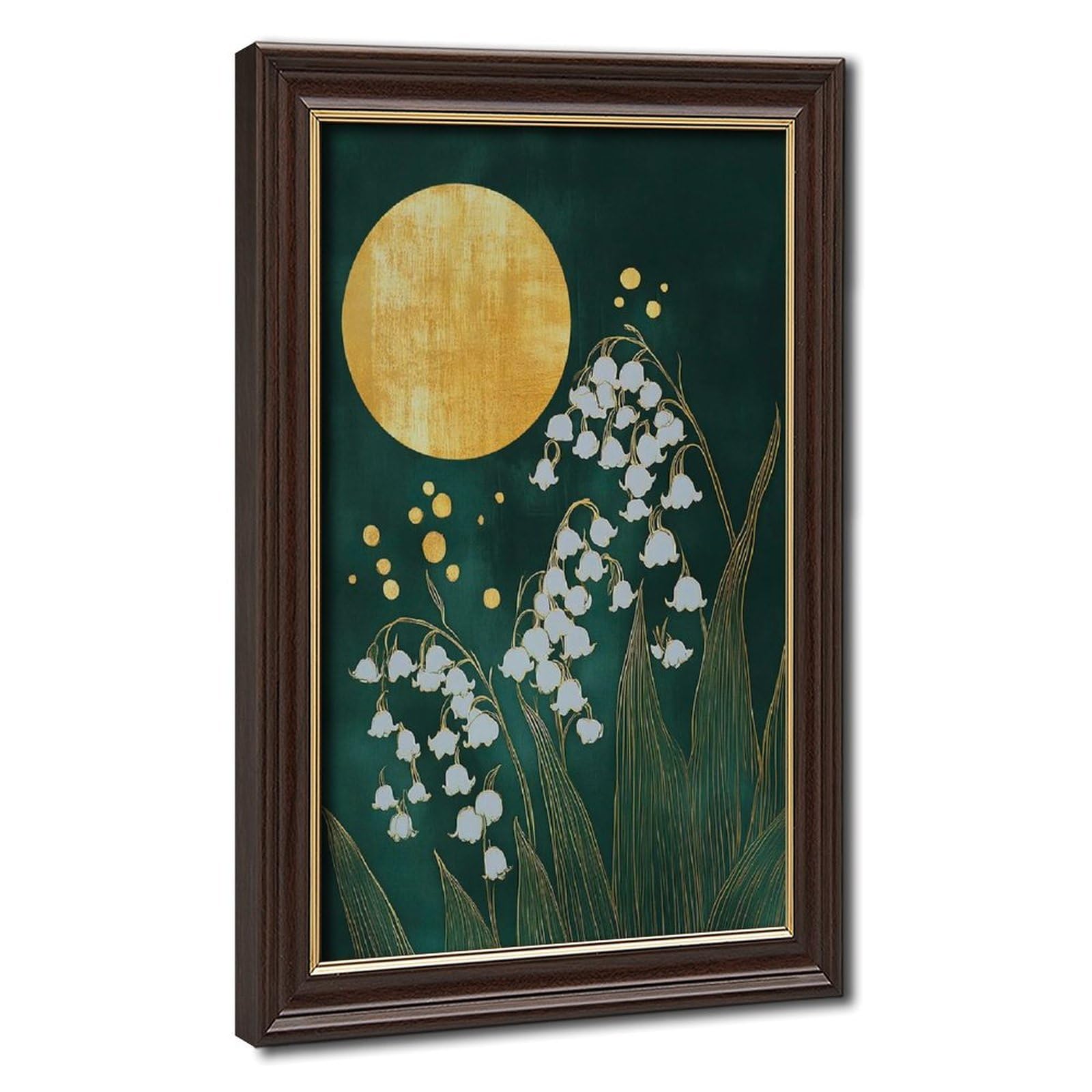 Bareronor Lily of The Valley Canvas Poster for Home Decor Gift