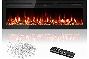 akdy 60-Inch Electric Fireplace, a Stunning Addition to Your Home
