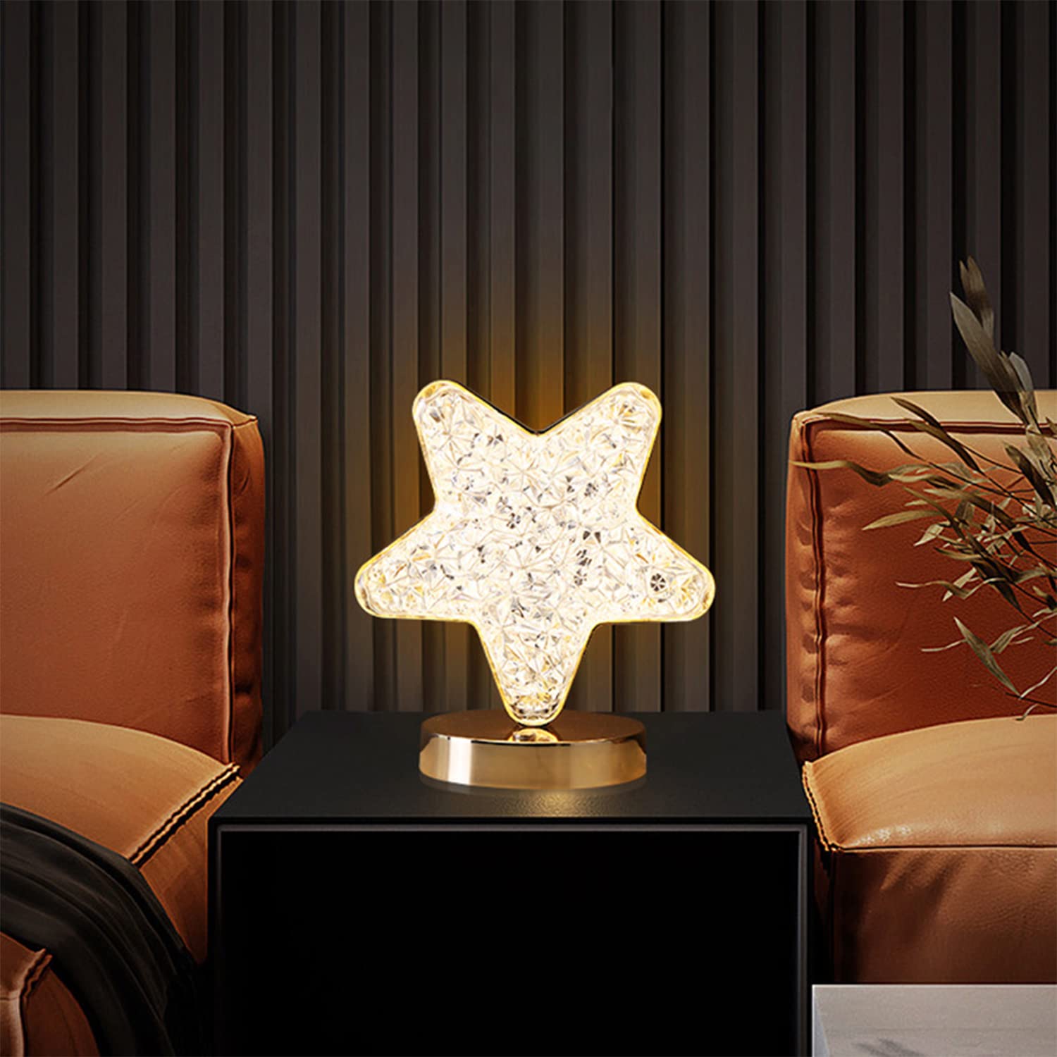 Moon Star Lamp, Bedside Table Lamp, ramadanDecorations, Decor, Lights, Ramadan, Decorations For Home (Star)
