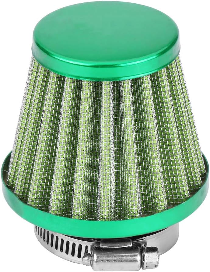 38mm Motorcycle ClampOn Air Intake Filter Kit, Universal Auto Cold Air