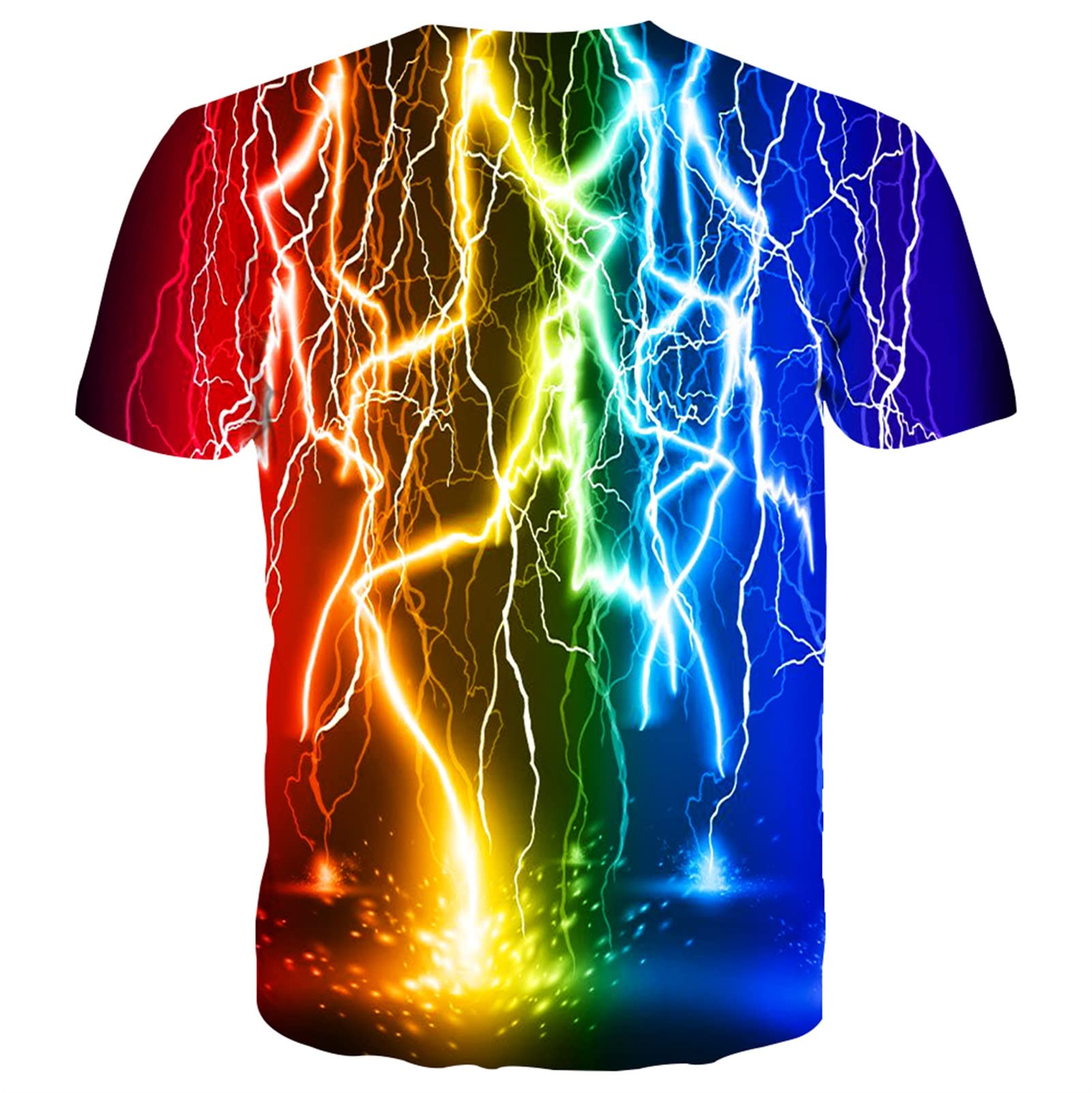 Yasswete Mens Womens Graphic T-Shirts Unisex 3D Printed Short Sleeve Shirts Tops product thumbnail 5
