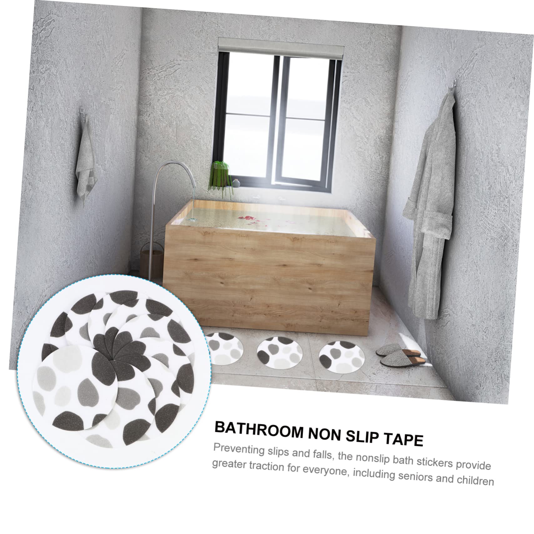 Alipis 30 Pz Nastro Antiscivolo per Bagno Strisce di Sicurezza per Doccia Vasca e Doccia Battistrada Adesivi Anti ia Adesivo per Vasca da Bagno Peva Fare Un i per Il