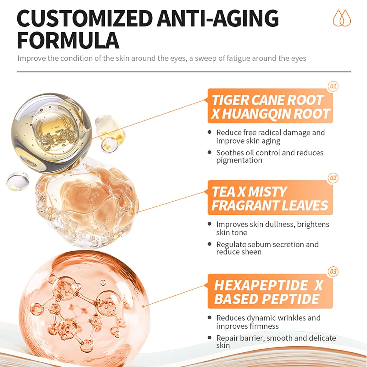 SkinDilys Australian Brand Astaxanthin Eye Cream 20g / Anti-Wrinkle, Firm Skin, Brighten Dark Circles, Reduce Puffiness, Deeply Hydrating and Soothing Delicate under-Eye Skin for a Revitalized Look