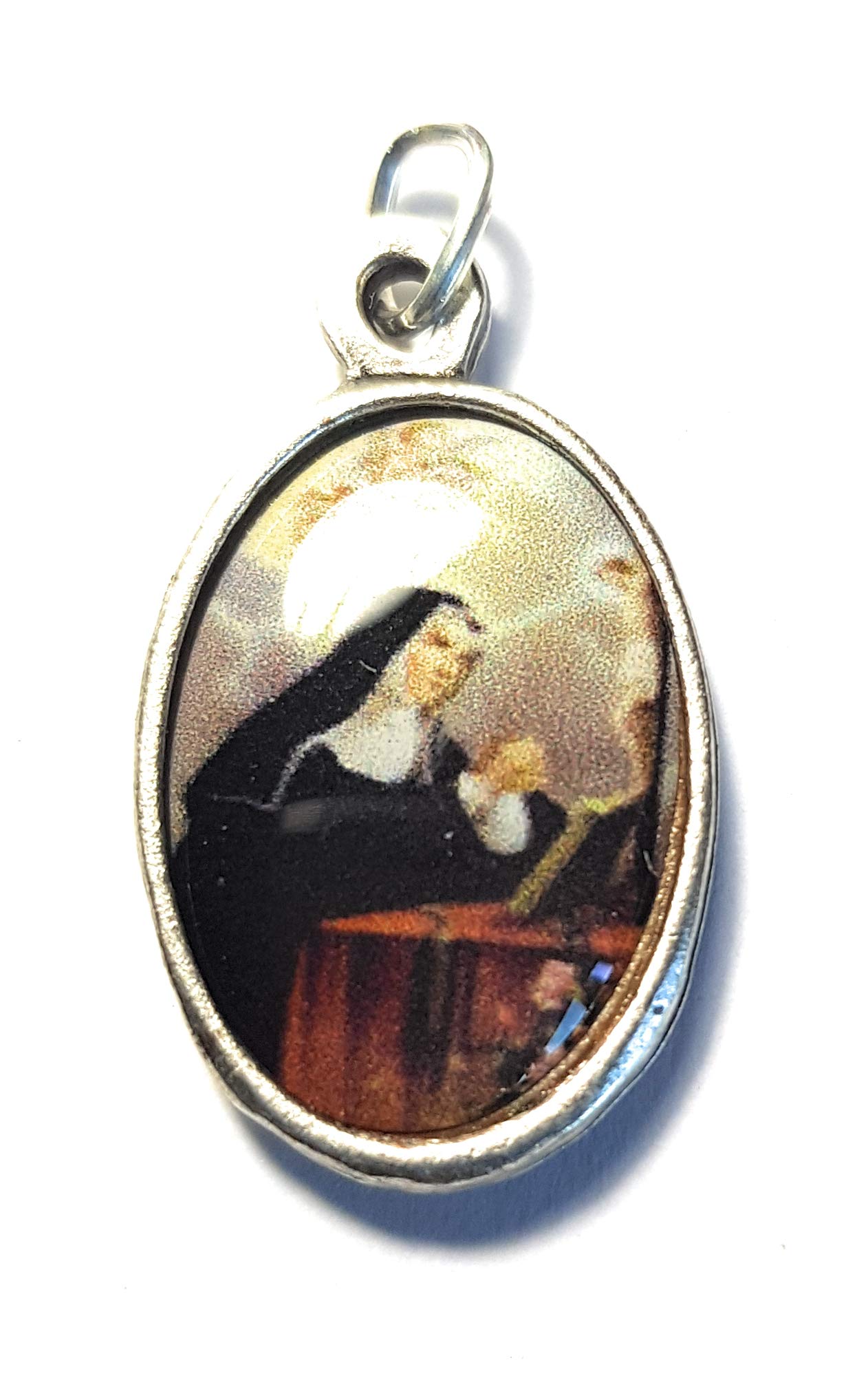 relic medal 3rd Class of Saint Rita of Cascia Patron of Lost & Impossible Causes, Sickness, Wounds, Marital Problems, Abuse, Mothers Santa Rita de Casia Causas imposibles, problemas maritales