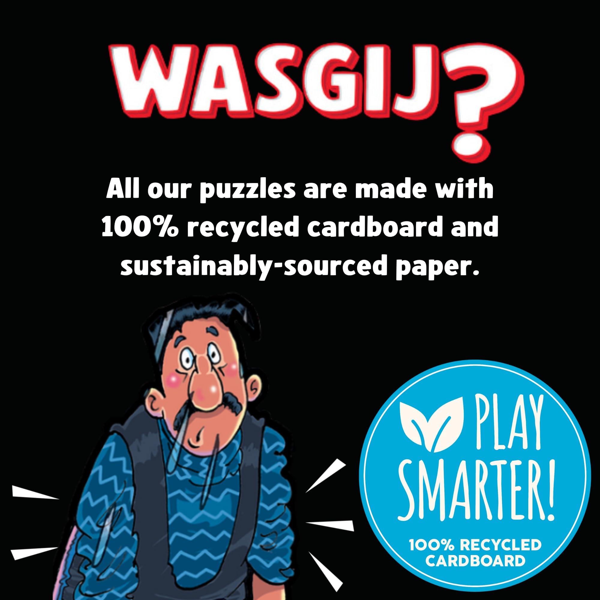 Wasgij Mystery 27, A Close Shave, Unique 1000 Piece Jigsaw Puzzles for Adults, Colourful - Image 4