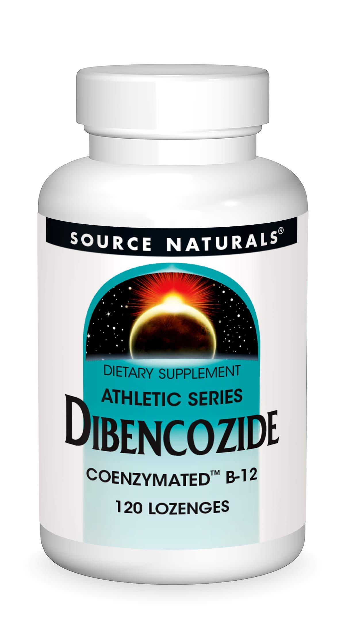 Source Naturals Dibencozide Coenzymated B 12 Athletic Series Quick Dissolving Dietary Supplement 120 Lozenges 120 Tablets Multi