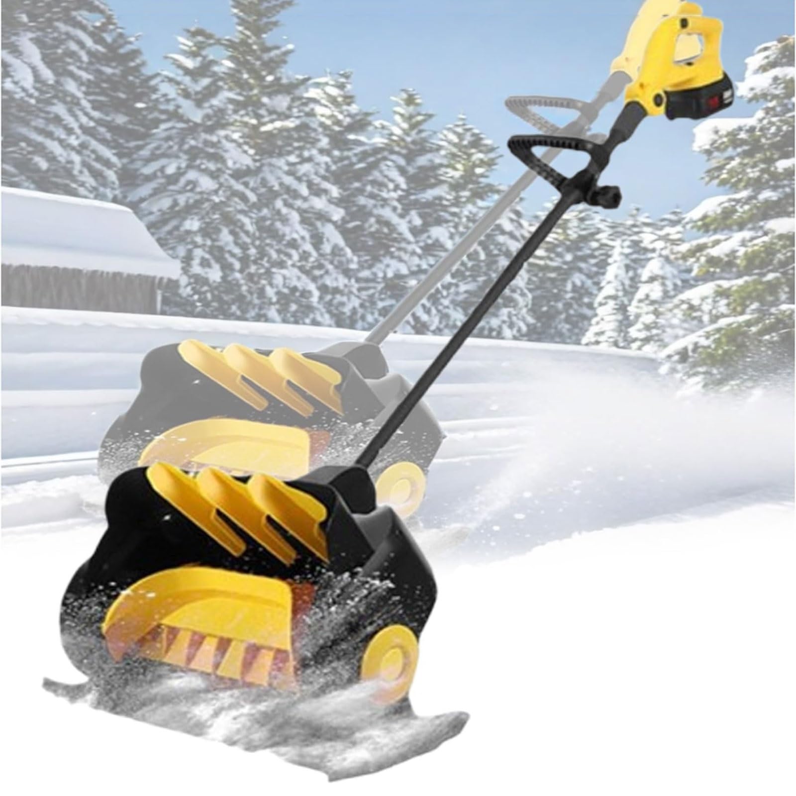 Pelle à neige sans fil batterie 1200W souffleuse électrique