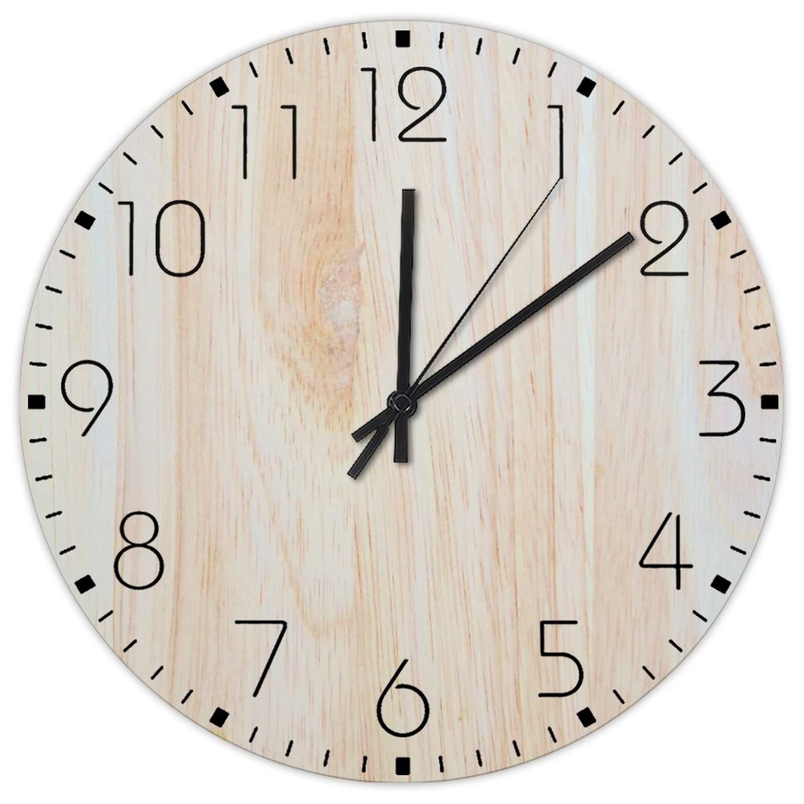 Horloges murales en bois au style vintage et finitions shabby
