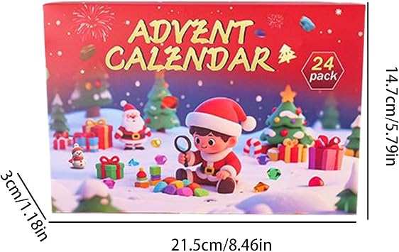 Calendar Advent Crystal 24 Days Christmas Meditation