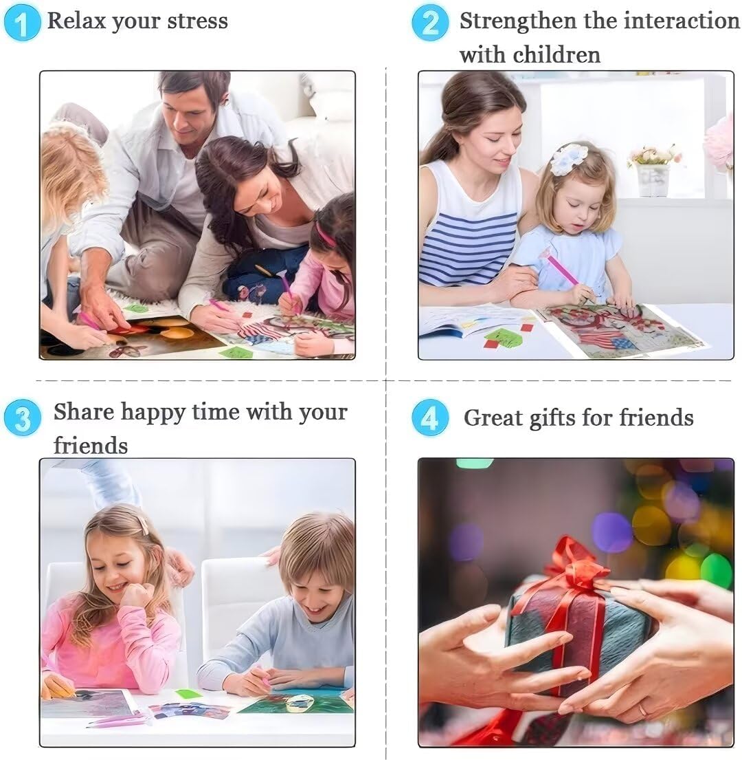 Gray Wings Diamond Painting Kits for Adults, 5D Diamond Art Kits for Beginner, DIY Diamond Paintings, Paint by Numbers, Crystal Gem Art Crafts, Wall Art Home Bedroom Decor Gifts (20x59 Inch)-a34