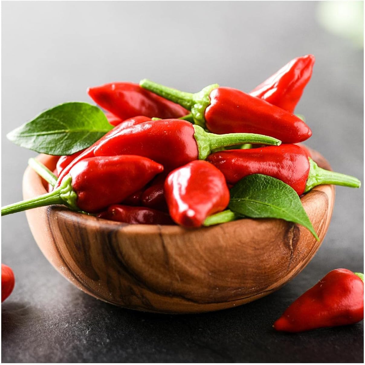 Everwilde Farms - 1 Oz Small Red Chili Hot Pepper Seeds - Gold Vault