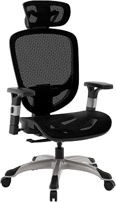 STAPLES Hyken Ergonomic Task Chair, Mesh, Ergonomic, Lumbar  - best task chairs