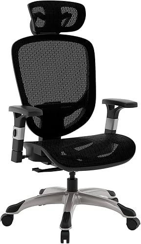 STAPLES Hyken Ergonomic Task Chair, Mesh, Ergonomic, Lumbar Support, Swivel, Black