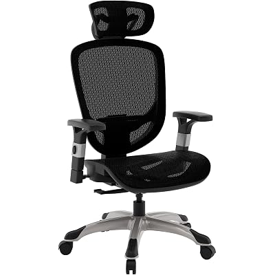 STAPLES Hyken Ergonomic Task Chair, Mesh, Ergonomic, Lumbar Support, Swivel, Black