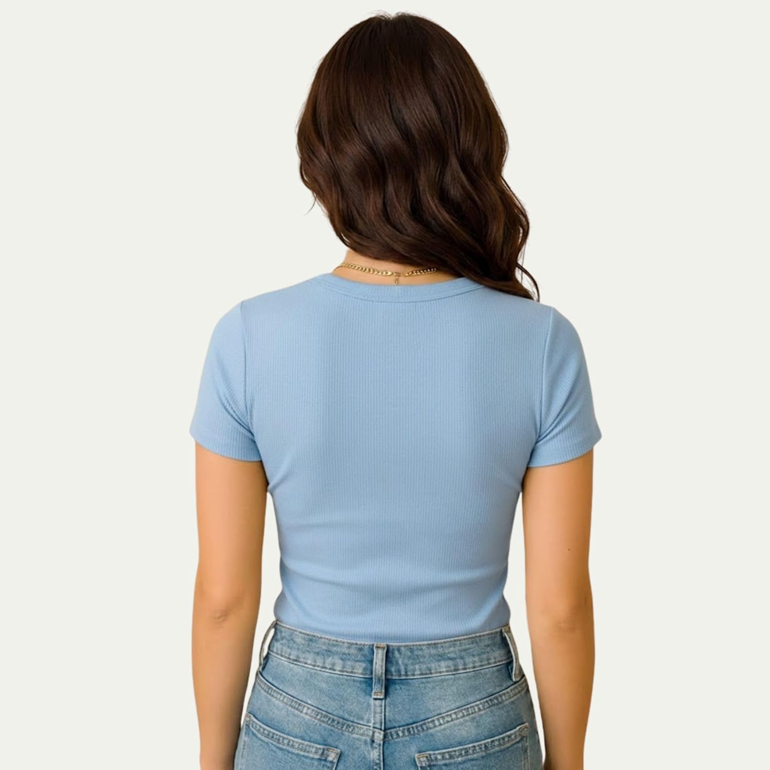 Blusa Feminina Canelada Manga Curta com Botões, Estilo Casual, Gola Redonda Hz Blu-002 em promoção! Veja a oferta e mais achadinhos de Blusas 2 Hoje é o melhor dia para comprar Blusa Feminina Canelada Manga Curta com Botões, Estilo Casual, Gola Redonda Hz Blu-002 com aquele preço maroto! Promoção! Aproveite a oferta! 2