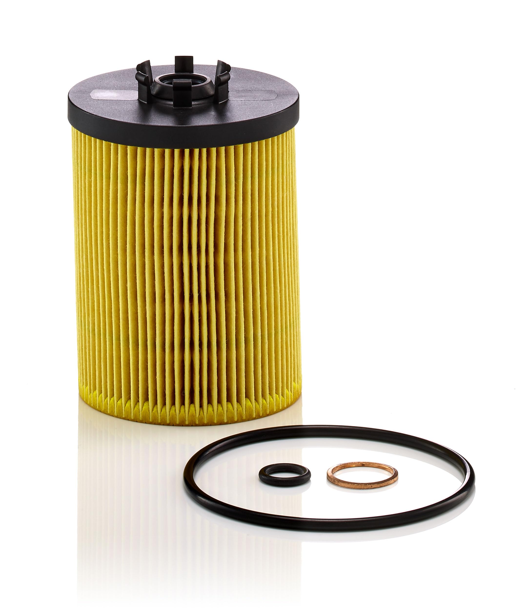 HU 823 x Cartridge Oil Filter Replacement with Oil Drain Plug Gasket Compatible With BMW 550i (2006-2010), 650Ci (2006-2010), 650i (2006-2010), 750i (2006-2008), 750Li (2006-2008)