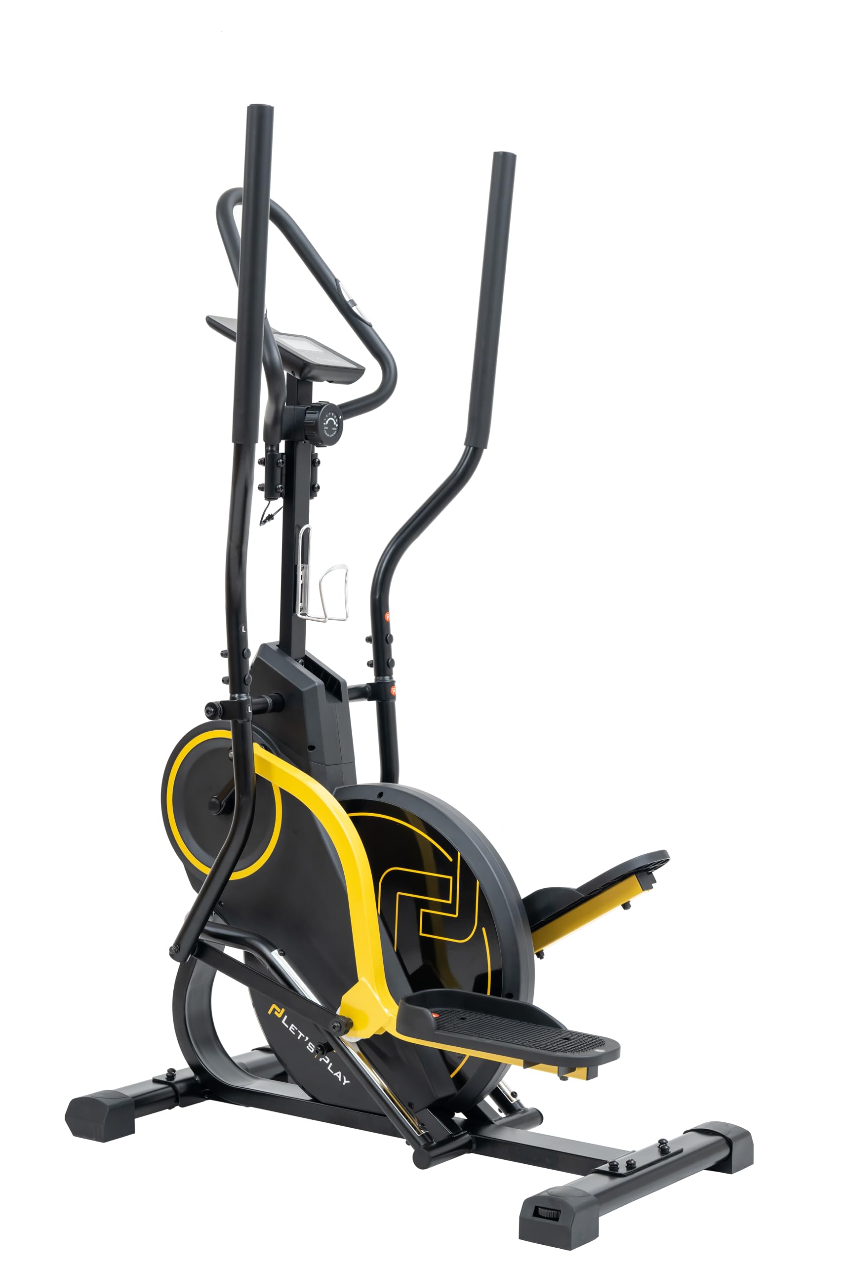 Let's Play HS-450B Dynamic - 3-in-1 Vertical Climber, Eliptical Trainer and Stepper for Home - Innovative Training Device Combines Stepper and Cross T...