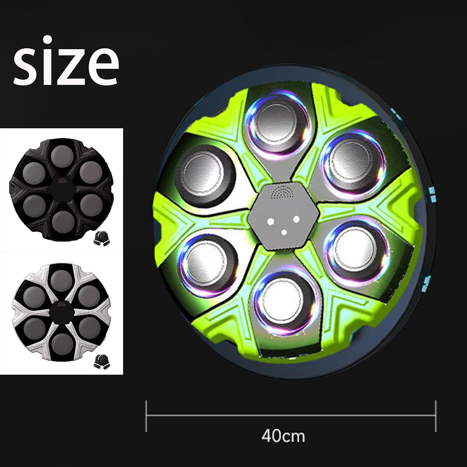 Music Boxing Machine,Interactive Smart Hitting Training Machine,Multi-Mode Adjustment,Suitable for Home Fitness,Boxing Enthusiasts