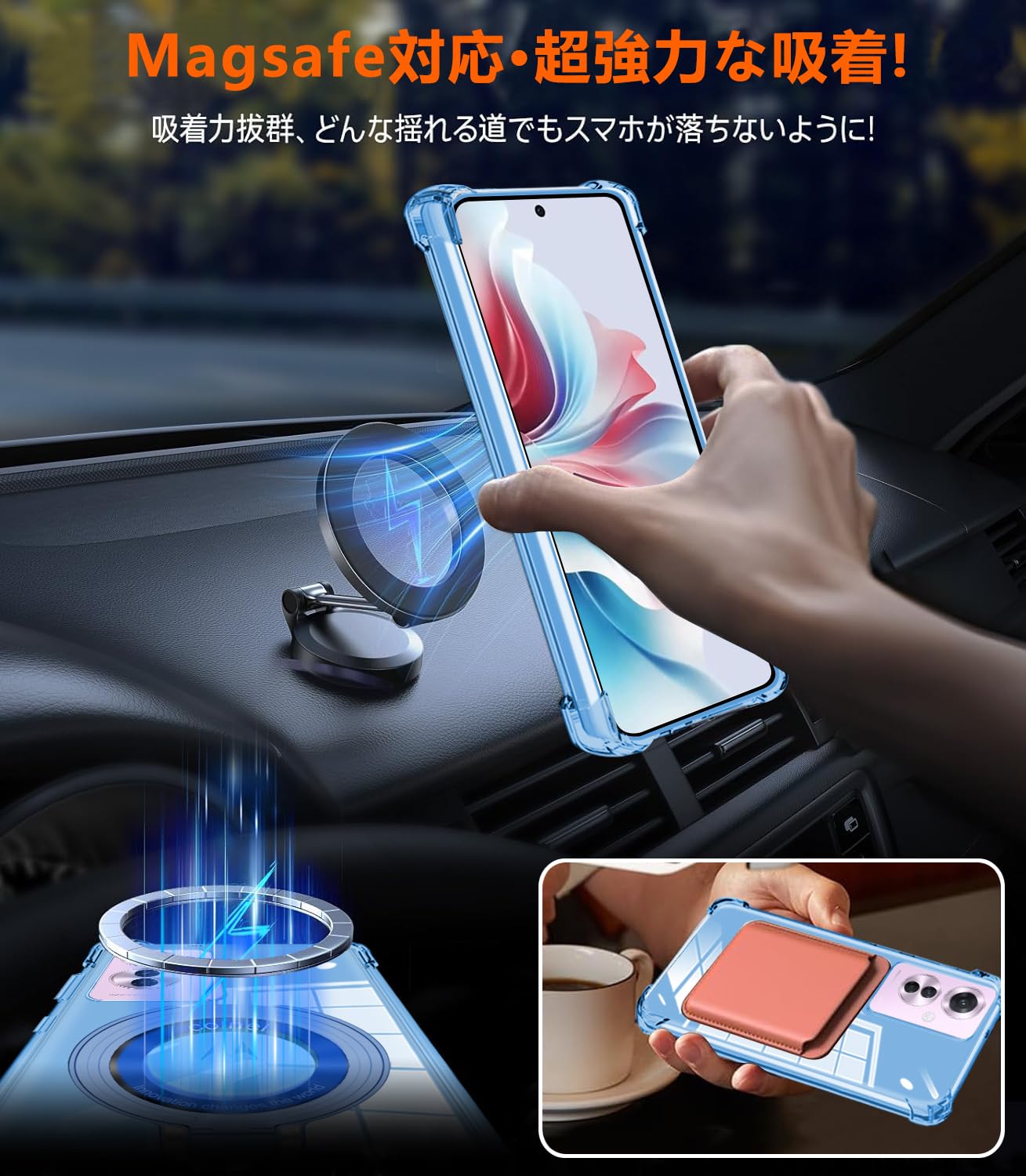 ☆ Google Pixel7a ケース クリア リング付 衝撃 カバー 224 Amazon.co.jp: 対応 Google Pixel 7a ケースクリアリング付き 縦横両