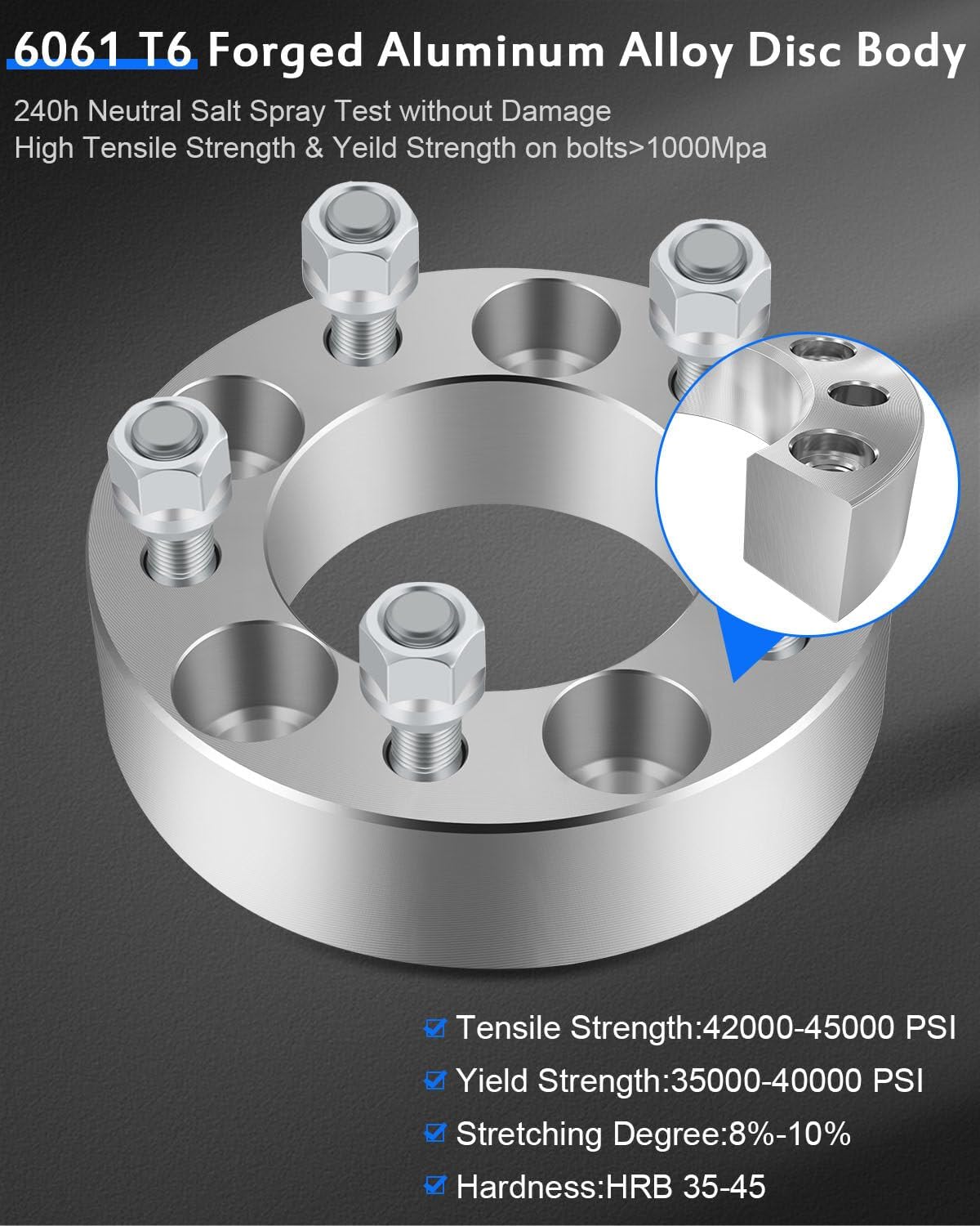 ECCPP 4PCS 4x110 to 4x110 Wheel Spacer 1.5" Wheel Adapter 4 lug fits for 99-05 for Bombardier 08-12 for Can-Am 81-14 21 for Honda 05-11 for Kawasaki 02-14 for Suzuki 87-14 for Yamaha