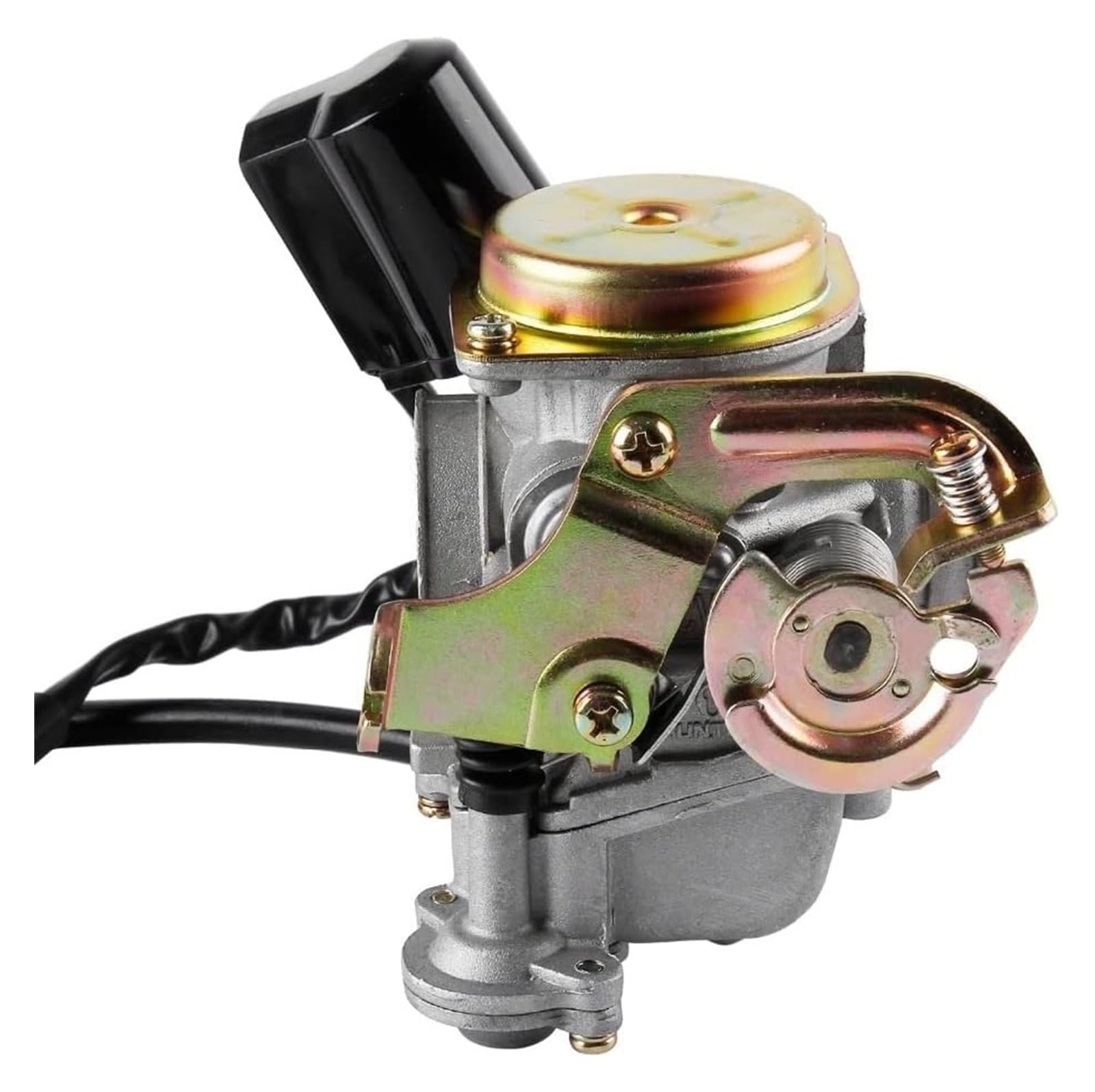 Vergaser 18mm Mit E-Choke & Ansaugstutzen Für Rex RS 400/450/460 Und GY6 50cc Roller – Inkl. Membranvergaser Pegasus Sky 50 Vergaser Original