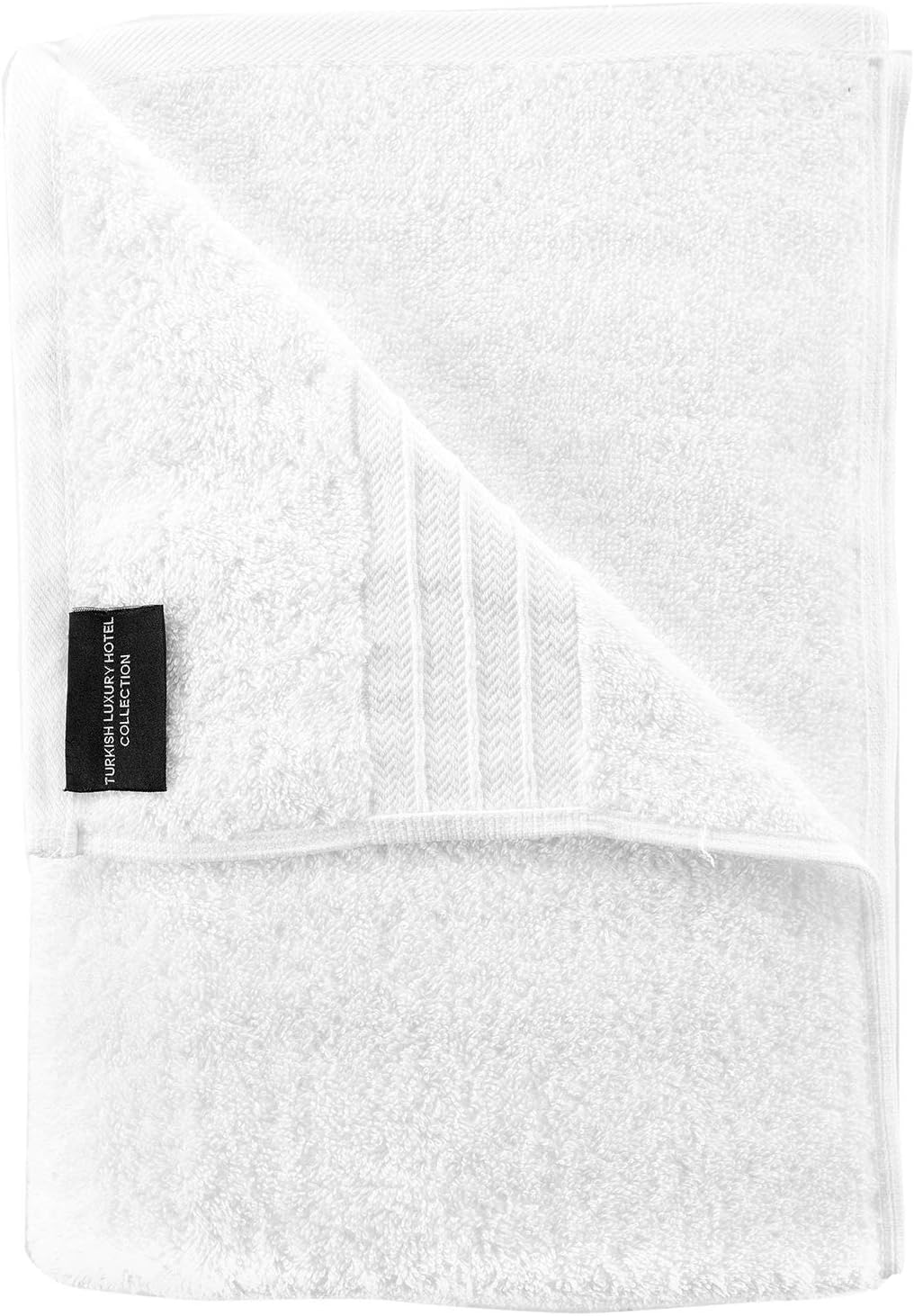 Ephesos Ephes Collection 27"x54" Bath Towels Set | Premium Quality for Daily Bathroom Use, 100% Cotton Towel (White, Bath Towels Set of 4) : Home & Kitchen