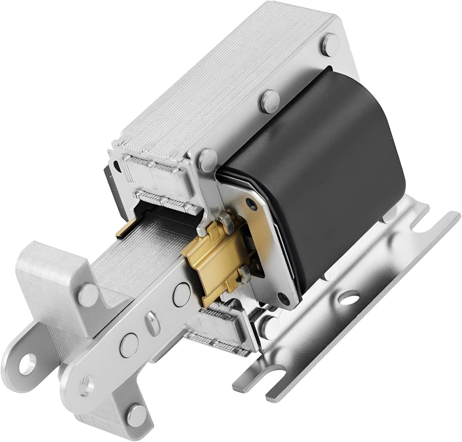 HQPASFY 2005-M-1 Laminated Solenoid, 4X240 Wood Boiler Solenoid Compatible with All WoodMaster (WM), Pull, Continuous Duty, 120VAC Coil Volts