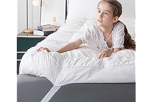 WhatsBedding 5" Full-Size Memory Foam Mattress Topper