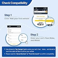 Vista 7 de Filtro de aire para cabina RUITO Compatible con Mazda 3, CX-30 de 2019-2023, CX-50 de 2023, reemplazo para BDTS-61-J6X, MP111BDGF, BDGF-61-J6X