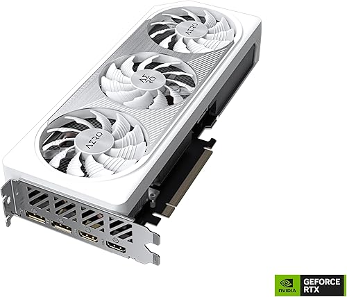 Miniatura 5 de Gigabyte Tarjeta gráfica GV-N406TAERO OC-8GD GeForce RTX 4060 Ti AERO OC 8G, 3 ventiladores WINDFORCE, 8 GB 128 bits GDDR6, tarjeta de video