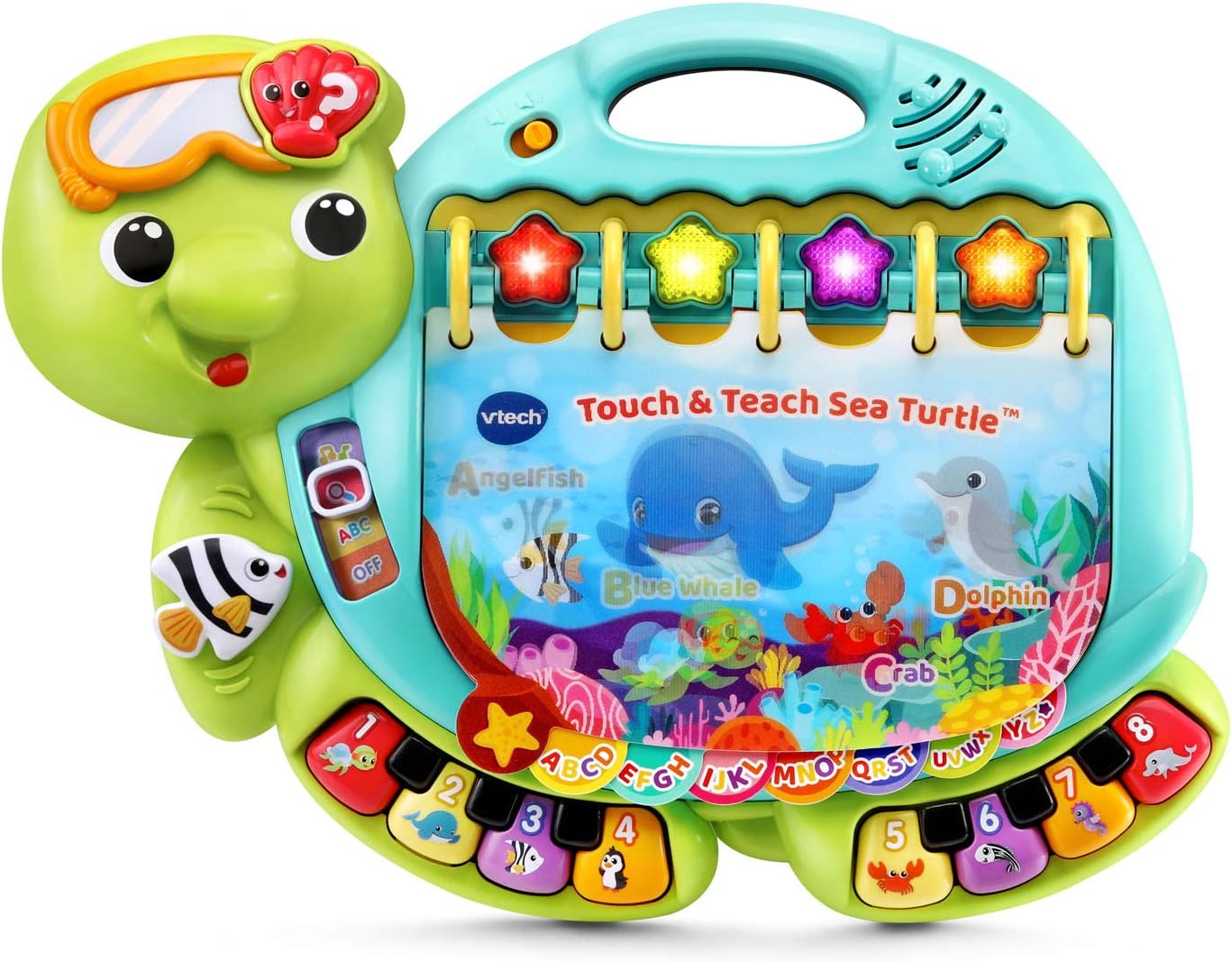 VTech Touch and Teach ウミガメ インタラクティブ学習ブック