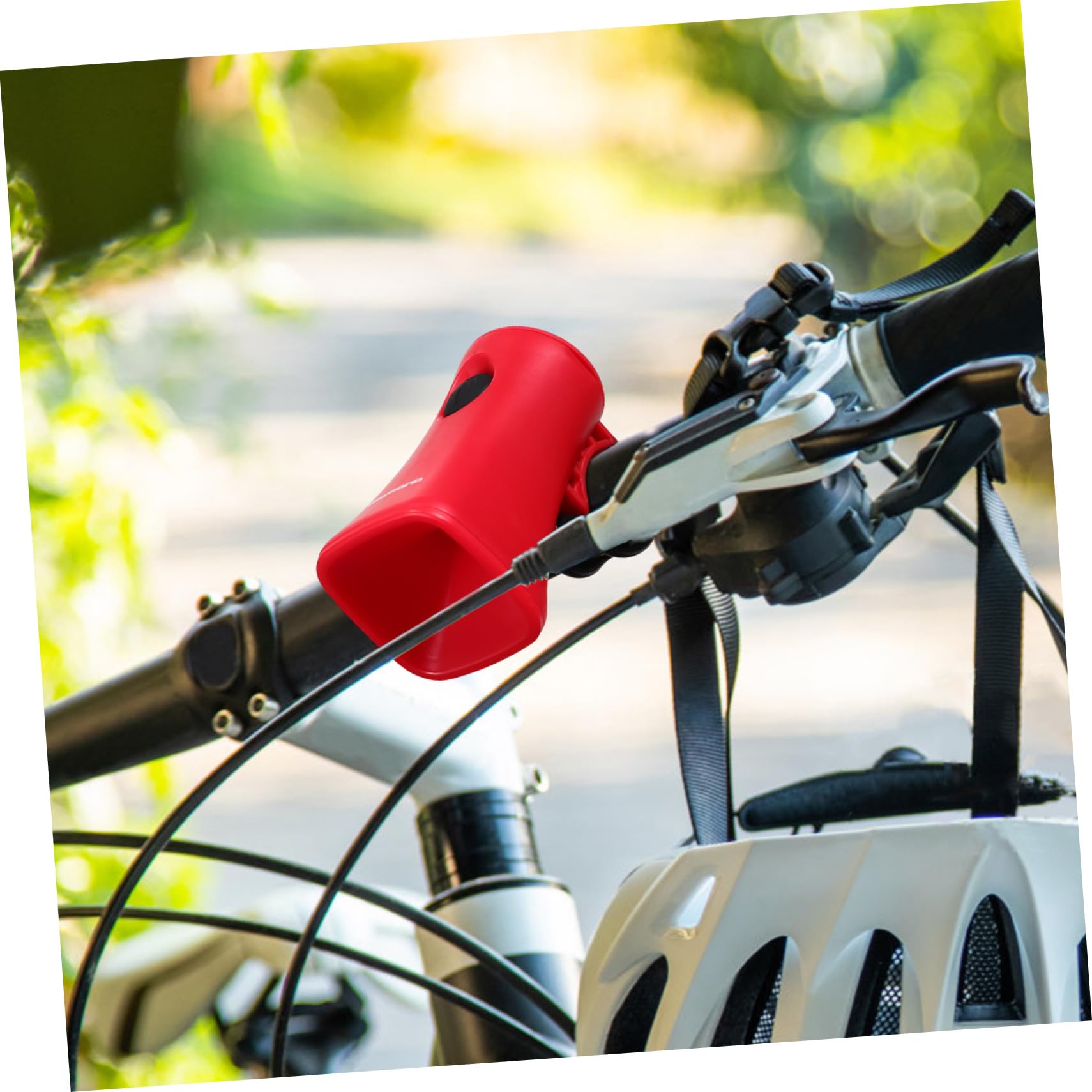 ibasenice Klaxon Électrique Corne De Vélo Cloches Klaxon De Vélo Super Puissant Guidon Universel Klaxon De Vélo De Sécurité Klaxons De Vélo pour Vélos De Route Abdos