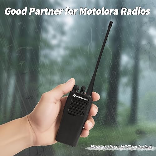 Miniatura 3 de Bingfu UHF 403-520 MHz antena de látigo para Motorola CP200d CT250 CP150 CP200 CP200XLS PR400 HT750 HT1250 EX500 EX600 EX600XLS GP380 Radios walkie