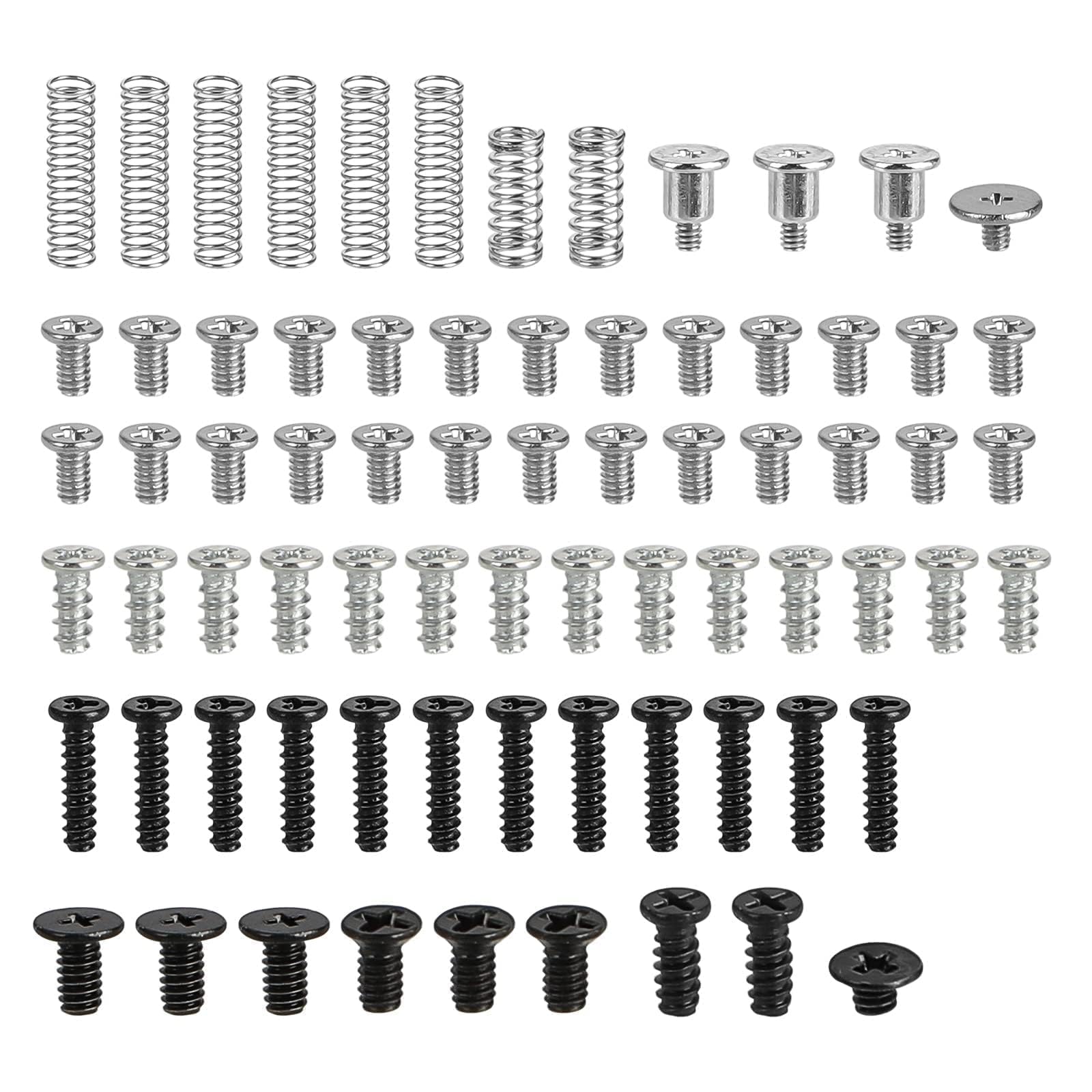 EEEKit Tornillos de Repuesto para Nintendo Switch, Kit de Reemplazo de Tornillos para Consola NS y JoyCon, Tornillo Cruzados de Reparación para Switch