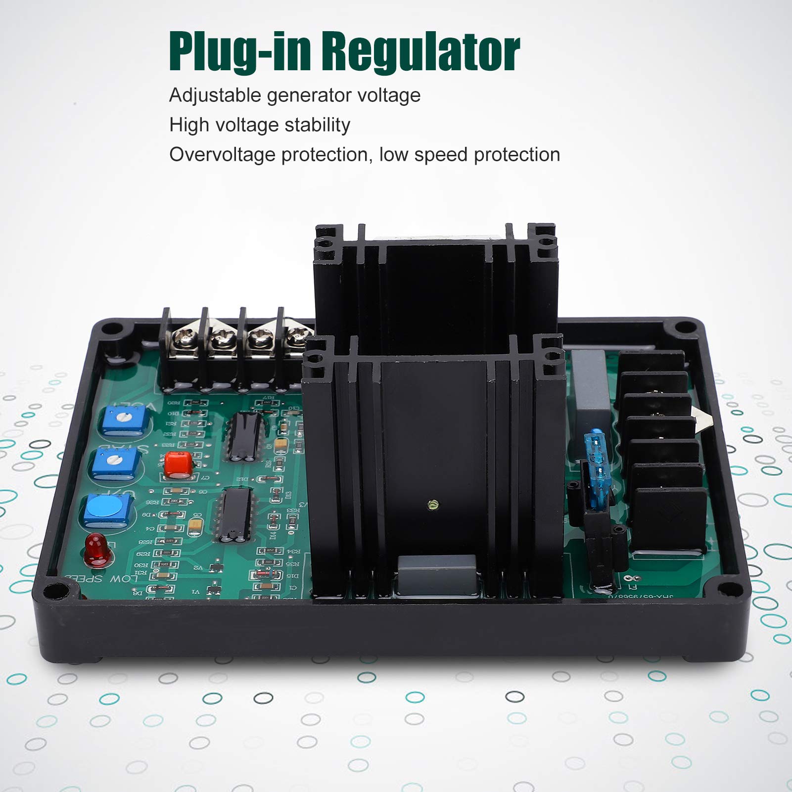 Marhynchus Generator Automatic Voltage Regulator Board Plug In AVR Module