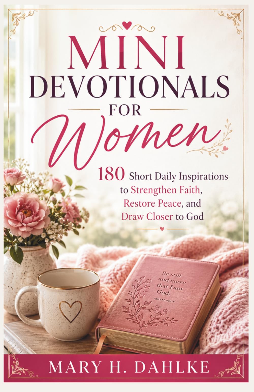 MINI DEVOTIONALS FOR WOMEN: 180 Short Daily Inspirations to Strengthen Faith, Restore Peace, and Draw Closer to God