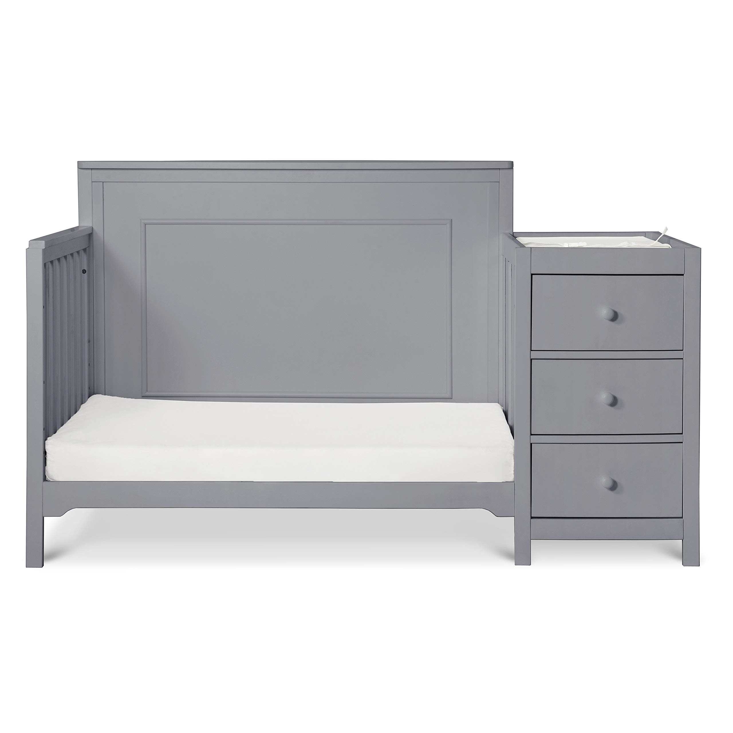 Carter's by DaVinci Dakota 4in1 Crib and Changer Combo in Grey