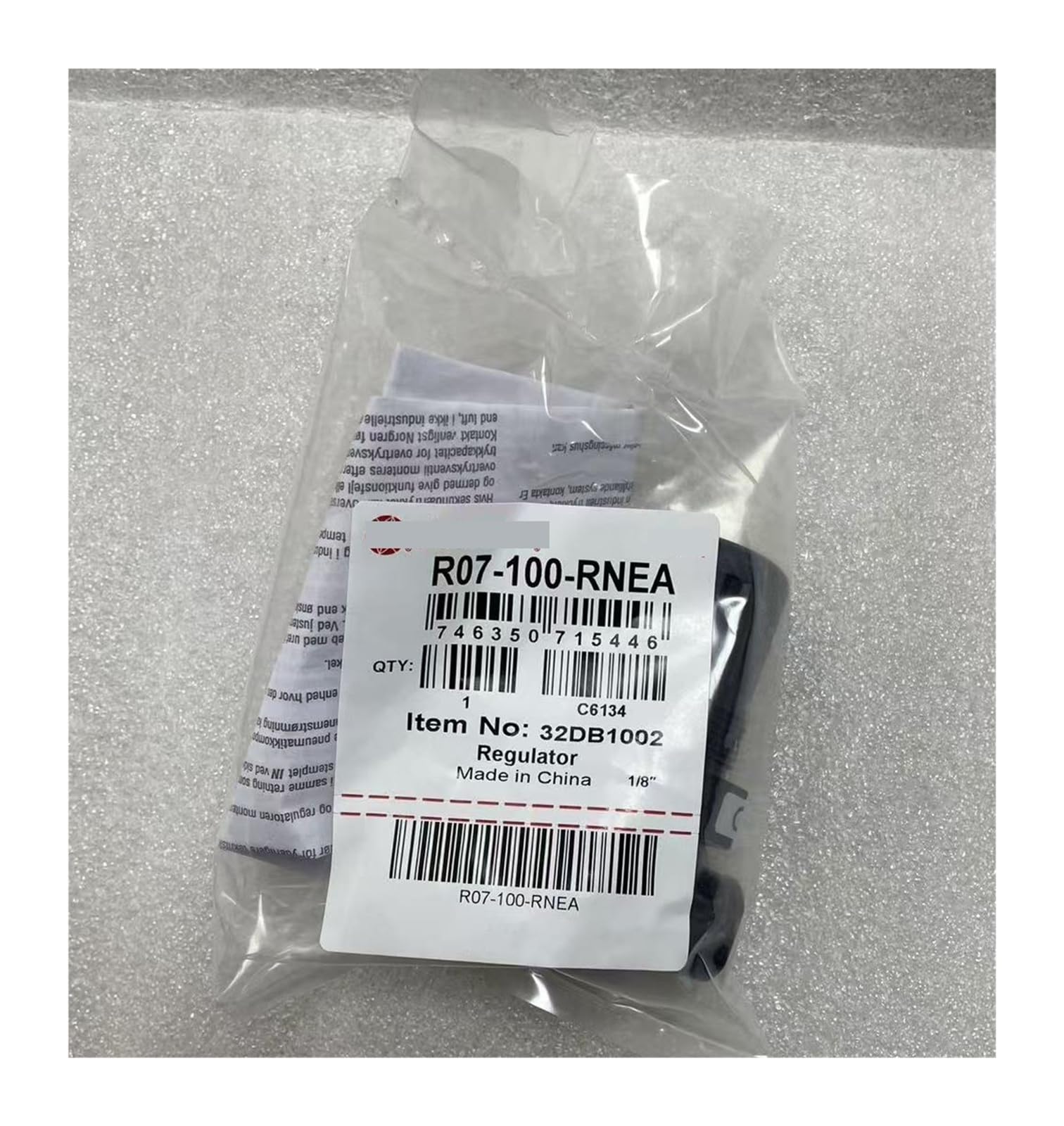 Réducteur de pression R07-100-RNEA, filetage PTF 1/8", 0,3–3,5 bar