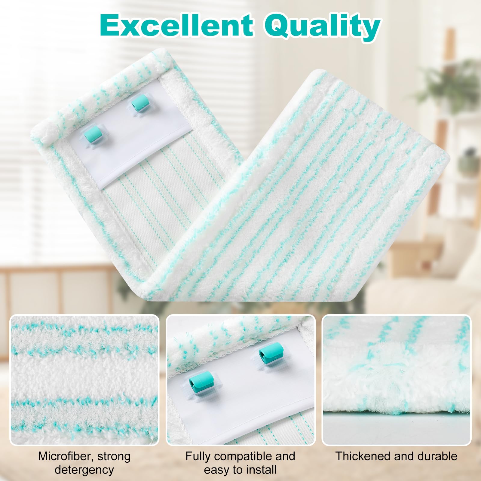 Profi XL Micro Duo / Profi XL Cotton Plus wszystkie trzonki mopa do podłóg, nakładka do mopa Leifheit