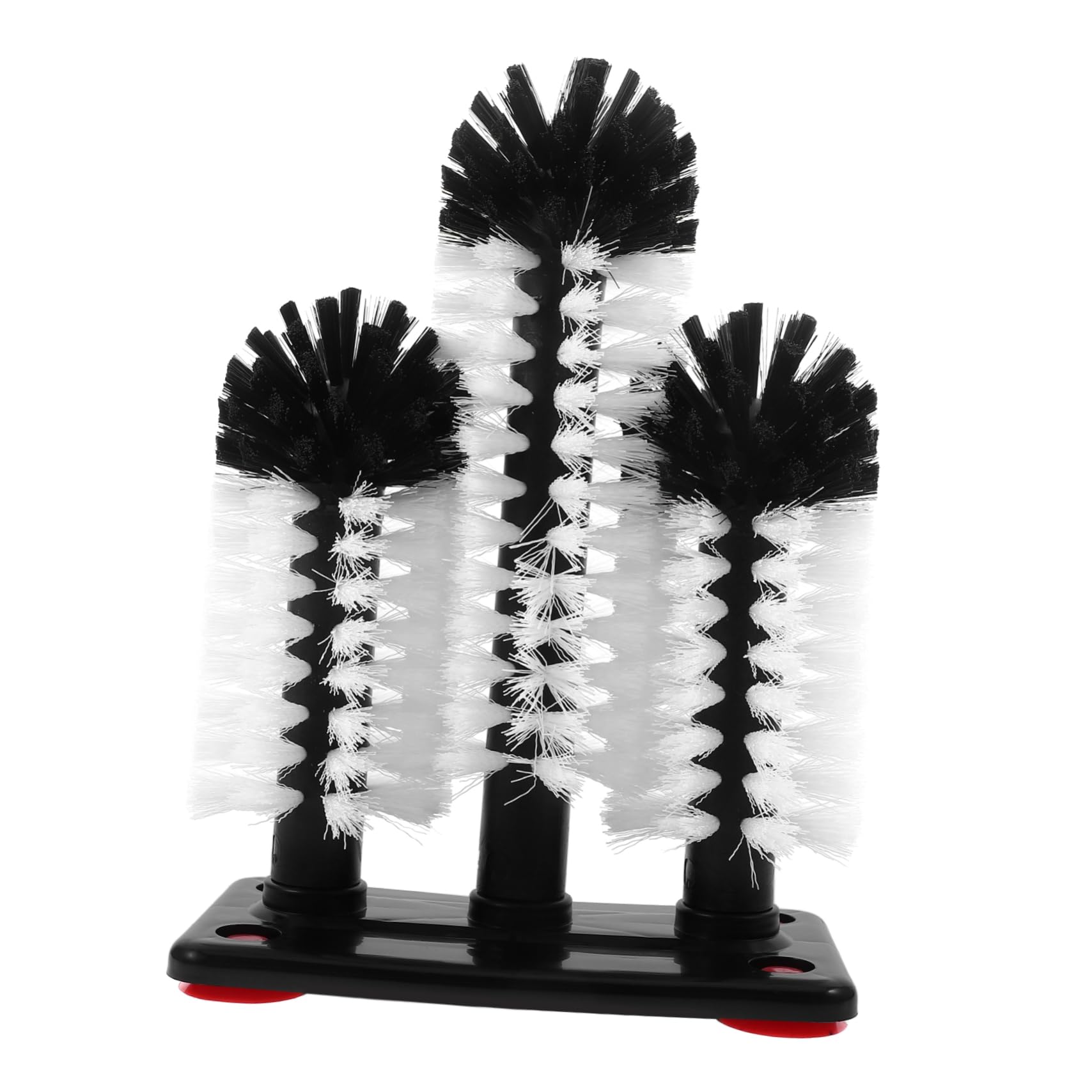 SOLUSTRE Removable Suction Cup Brush Set Bottle Water Cup Kitchen Mug Pp PVC Material