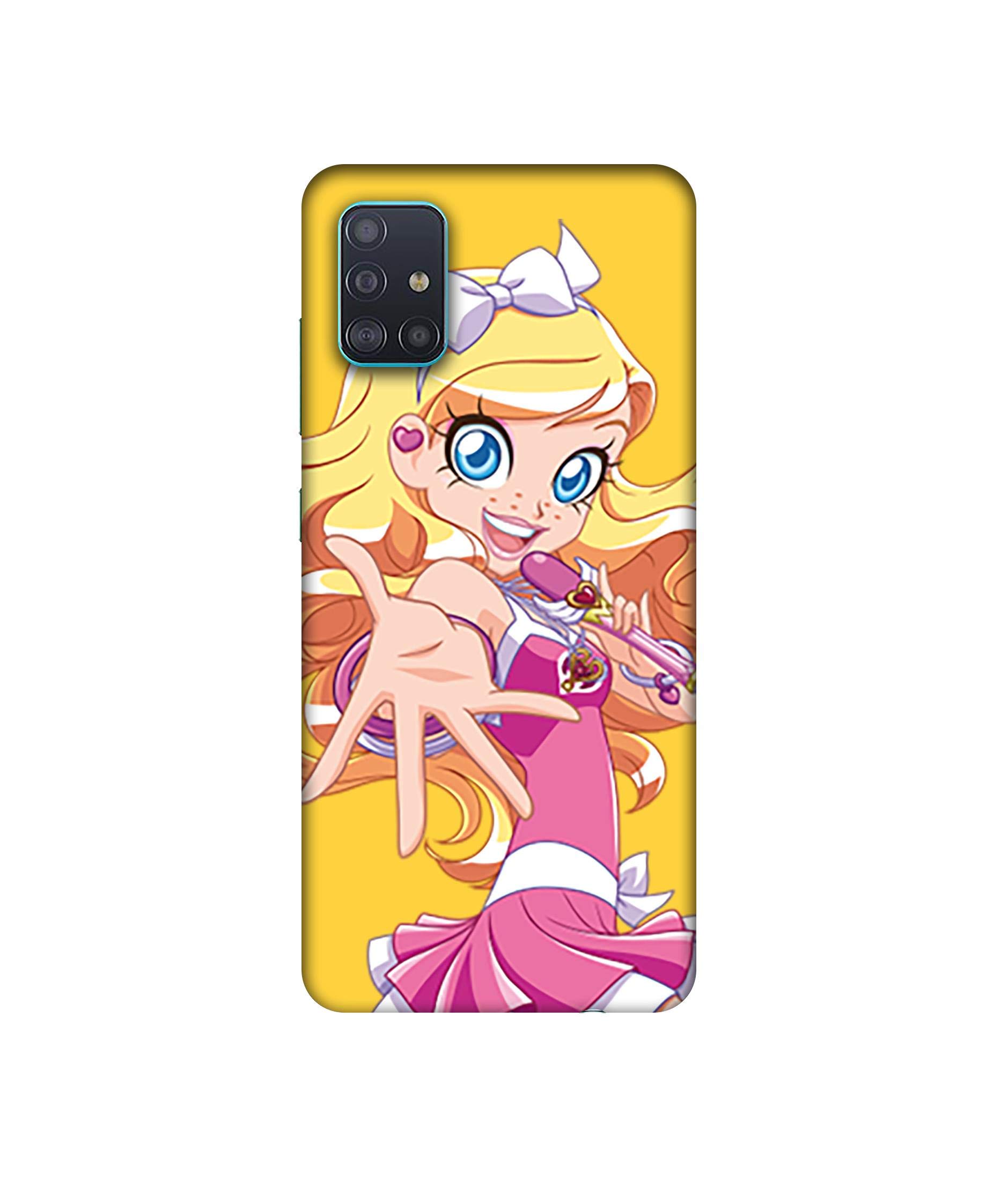 Amazon Brand - Solimo Designer Singing Girl Vector 3D Printed Hard Back Case Mobile Cover for Samsung Galaxy A51 (B08569ZPWK) Amazon Price History, Amazon Price Tracker