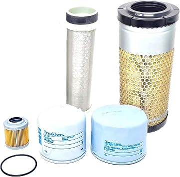 CFKIT 1000/2000 Filter Kit Compatible with JD Excavator 35G w/Yanmar 3TNV88 Eng. Tier 4.