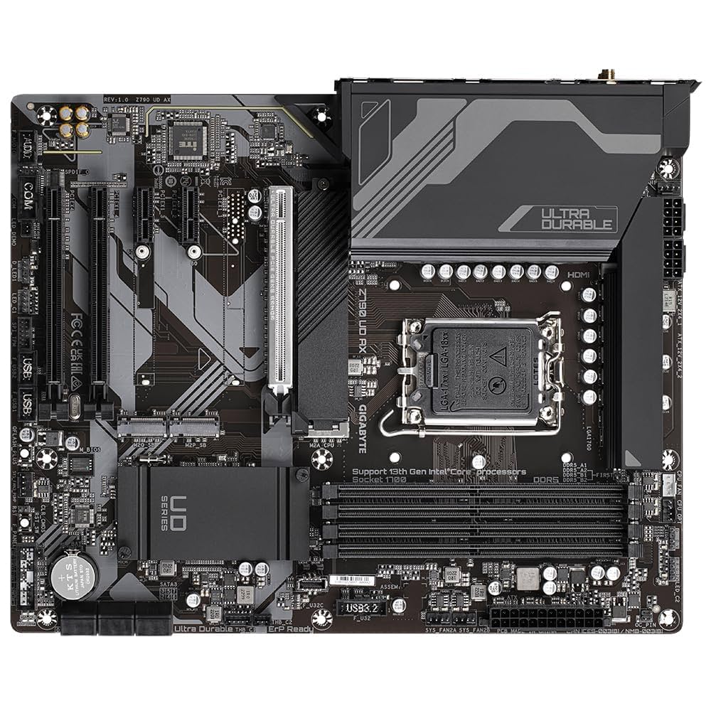 ATXマザーボード GIGABYTE Z790 UD Amazon.com: GIGABYTE Z790 UD AX Intel LGA 1700 ATX
