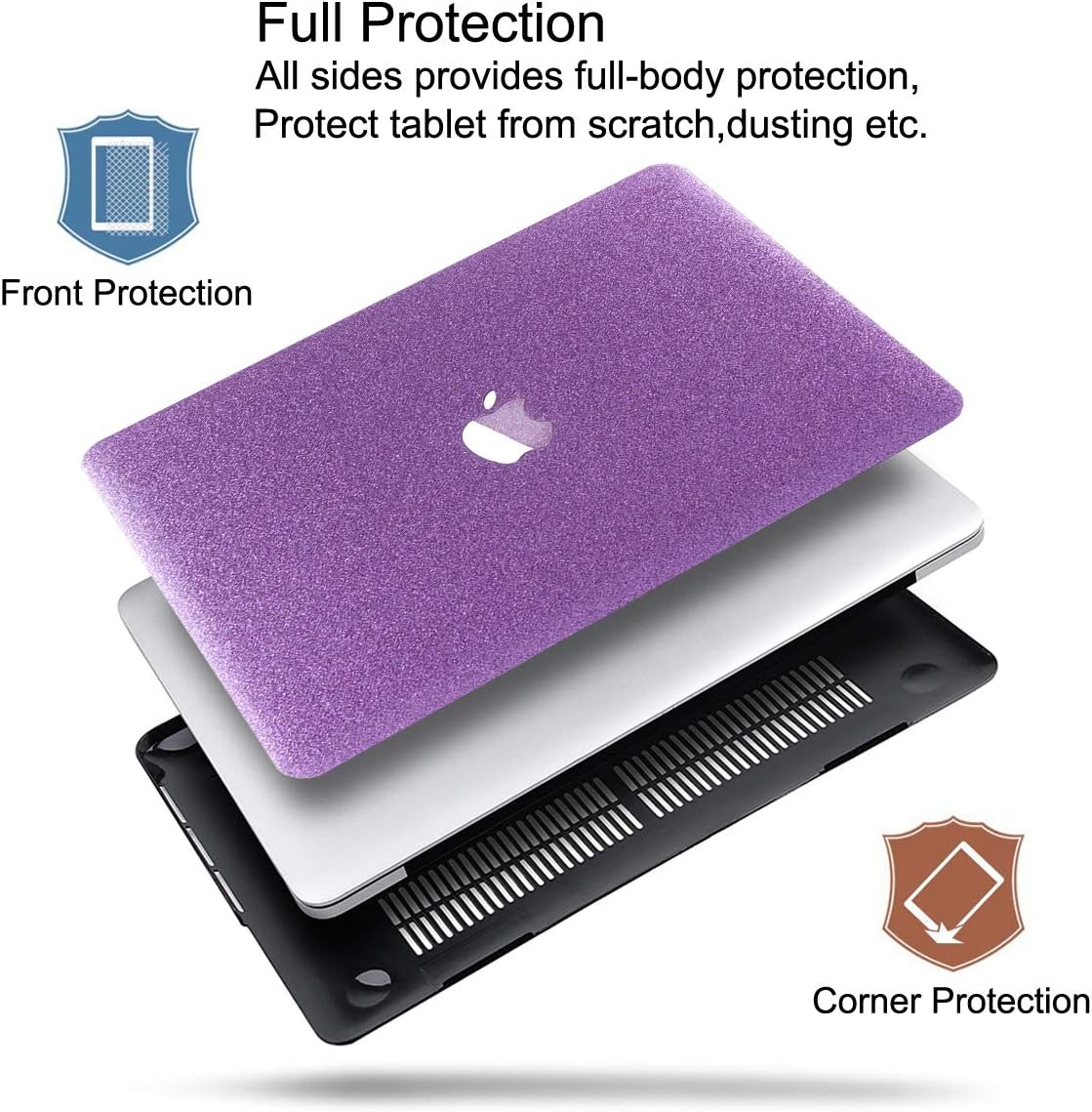 Blасk Frіdау - 50% оƒƒ PapyHall New Bling Bling Crystal Rubberized Coated Hard Cover Case Colored Glitter Design Plastic Case for 2016/2017/2018 Release Mac Book Pro 15 Touch Bar and Touch ID A1707/A1990 SS-Purple Rеvіеw Prоduсt PapyHall New Bling Bling Crystal Rubberized Coated Hard Cover Case Colored Glitter Design Plastic Case for 2016/2017/2018 Release Mac Book Pro 15 Touch Bar and Touch ID A1707/A1990 SS-Purple