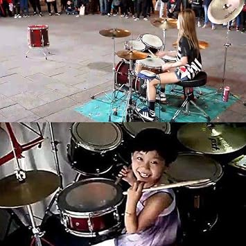 American Classic 5A Wood Drum Sticks Practice Music Band Maple Wood Drumsticks for Kids,Teen,Adult