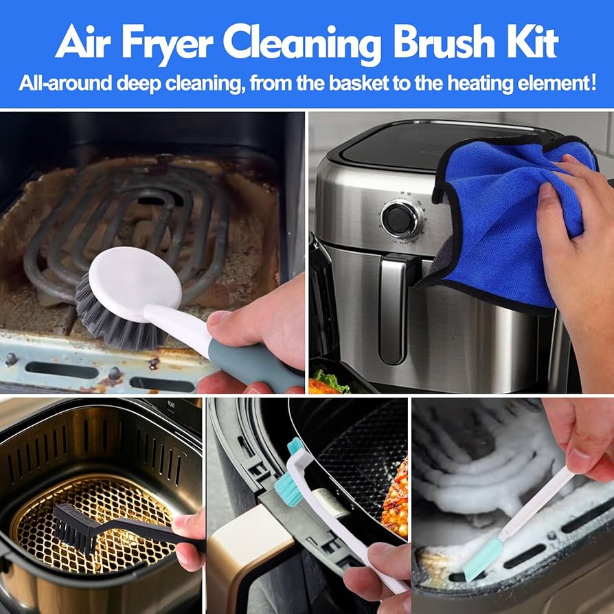 air fryer cleaning kit tools