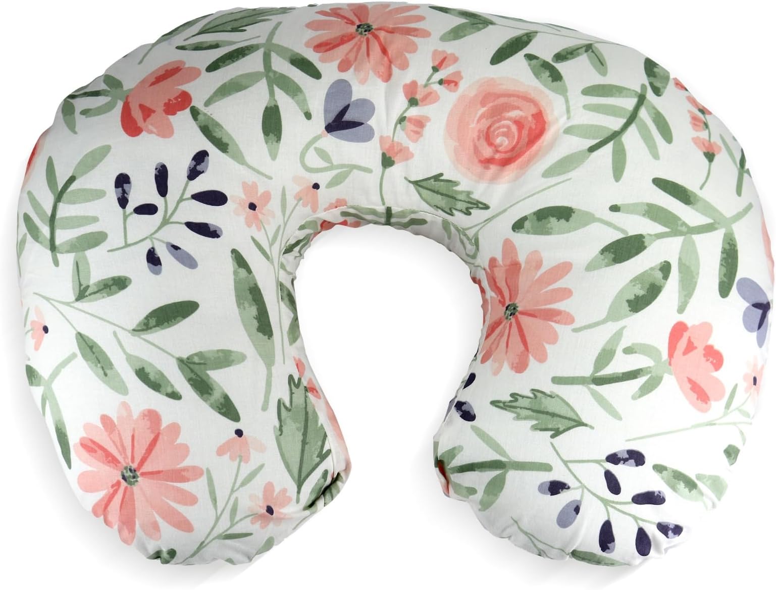 Kidz Klub Rosie Nursing Pillow -100% Cotton Printed Kids Design -Nursing Support for Breastfeeding, Bottle Feeding, and Bonding- Size : 60 x 58 x 15cm