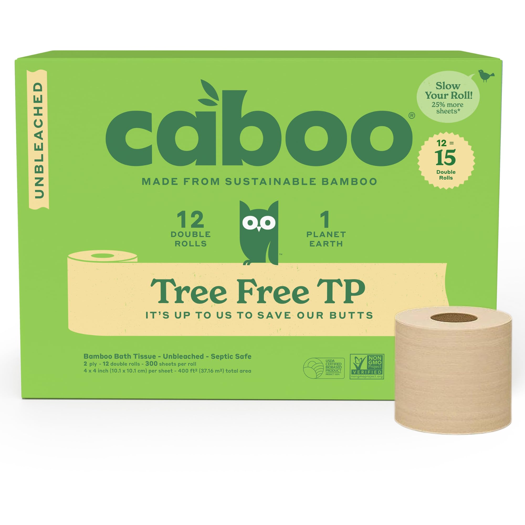 Caboo Tree Free Toilet Paper