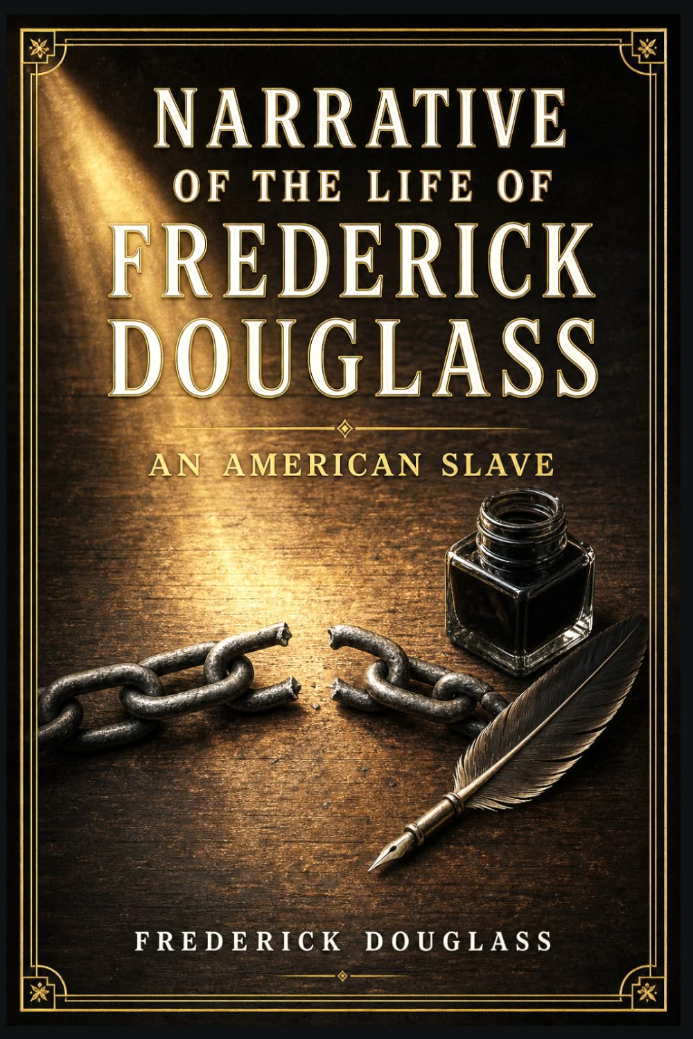 Narrative of the Life of Frederick Douglass, an American Slave: A powerful firsthand account of bondage, self-education, moral courage, and one man’s ... toward freedom in nineteenth-century Maryland