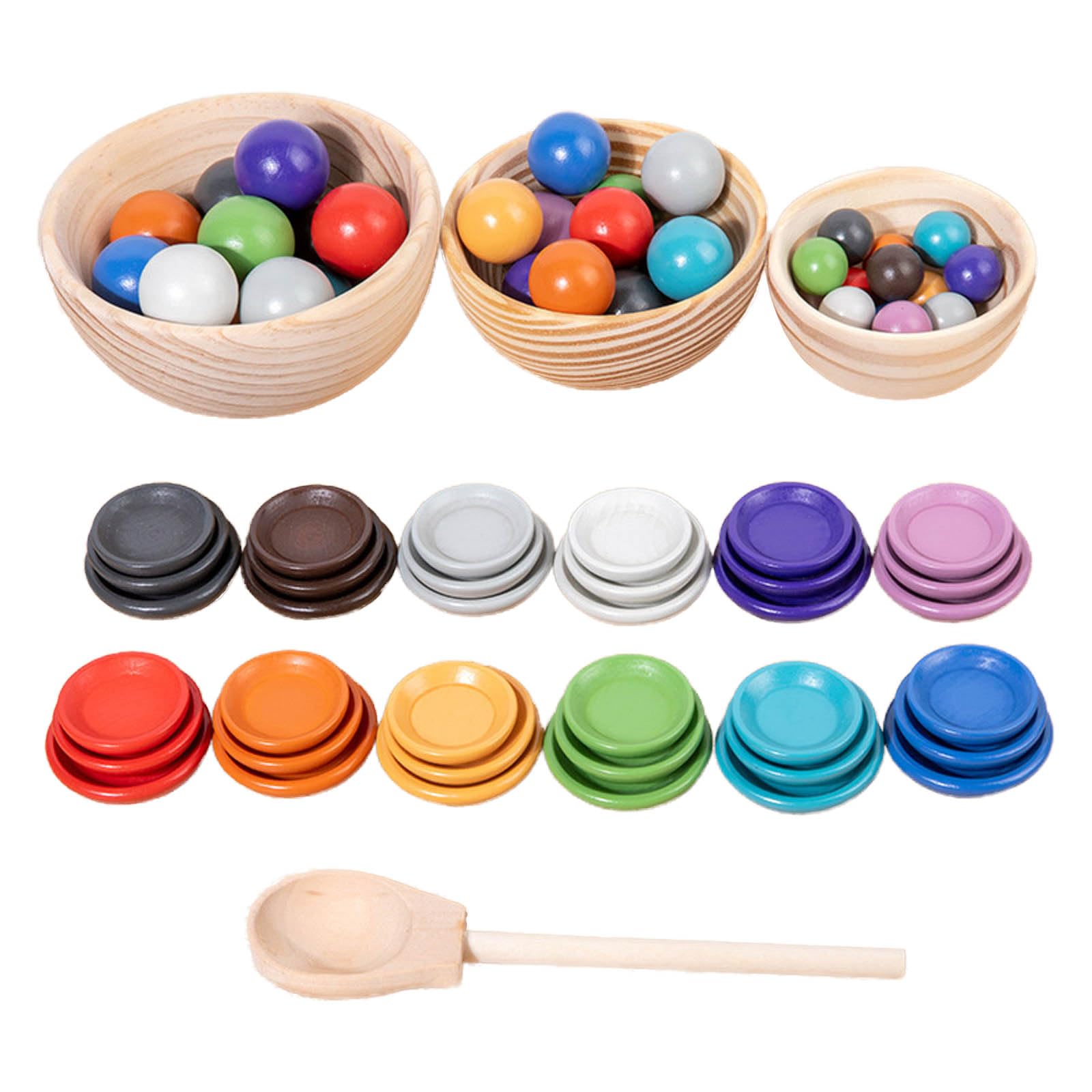 Zahlen und Farbübereinstimmungsspielzeug für, Lernspielzeug, Puzzle, Holz, Lernhilfen, Vorschulkinder, pädagogische Feinmotorik